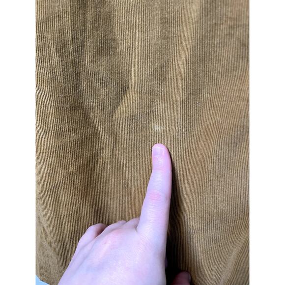 Orvis Brown Sleeveless Button-Down Dress - Picture 5 of 6